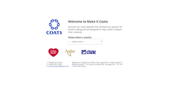 Desktop Screenshot of coatscrafts.com